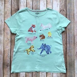 Mini Boden Superstitch Baby Animal Tee